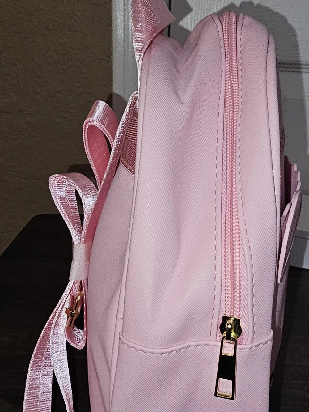 Hello Kitty Light Pink Kids Backpack with Bow Accent